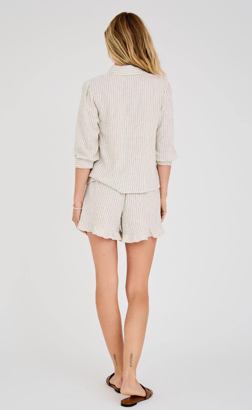 A-View shorts - Martha - Sand/Black - allostudios