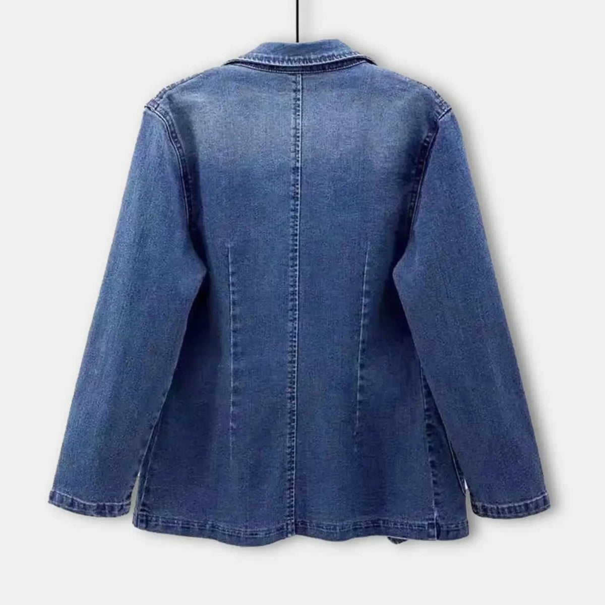 Magdalena Blazer Dame – Moderne Elegant & Alsidig Denim Blazer til Alle Anledninger - Allostudios
