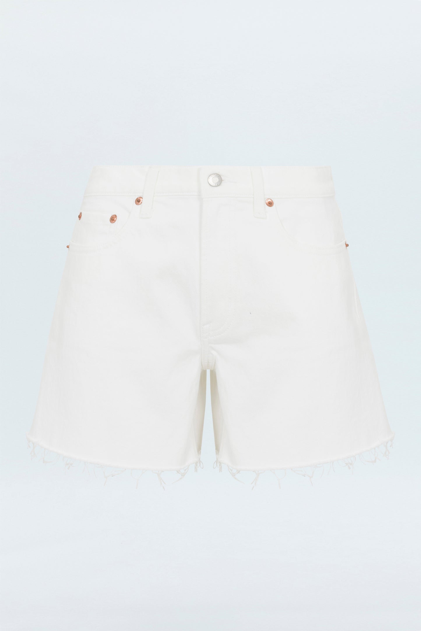 Allostudios – Kennedy Mellemhøjtaljede Shorts - Antique White