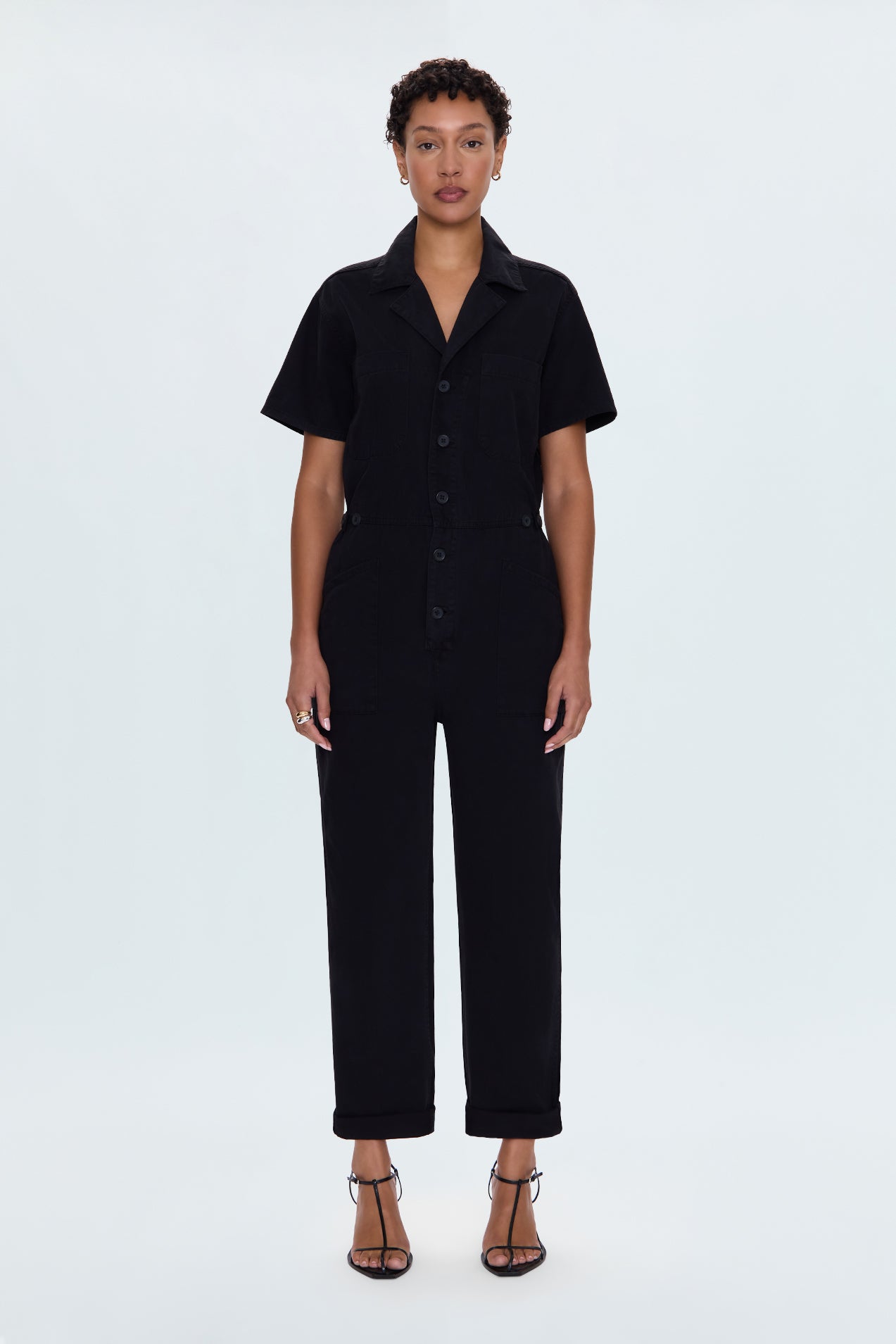 Allostudios – Grover Jumpsuit - Sort Fadet
