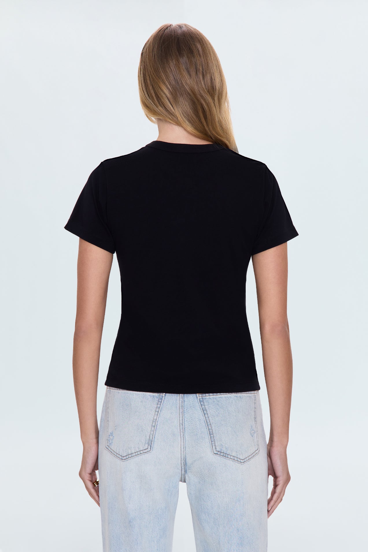 Allostudios – Alba Baby Tee - Sort
