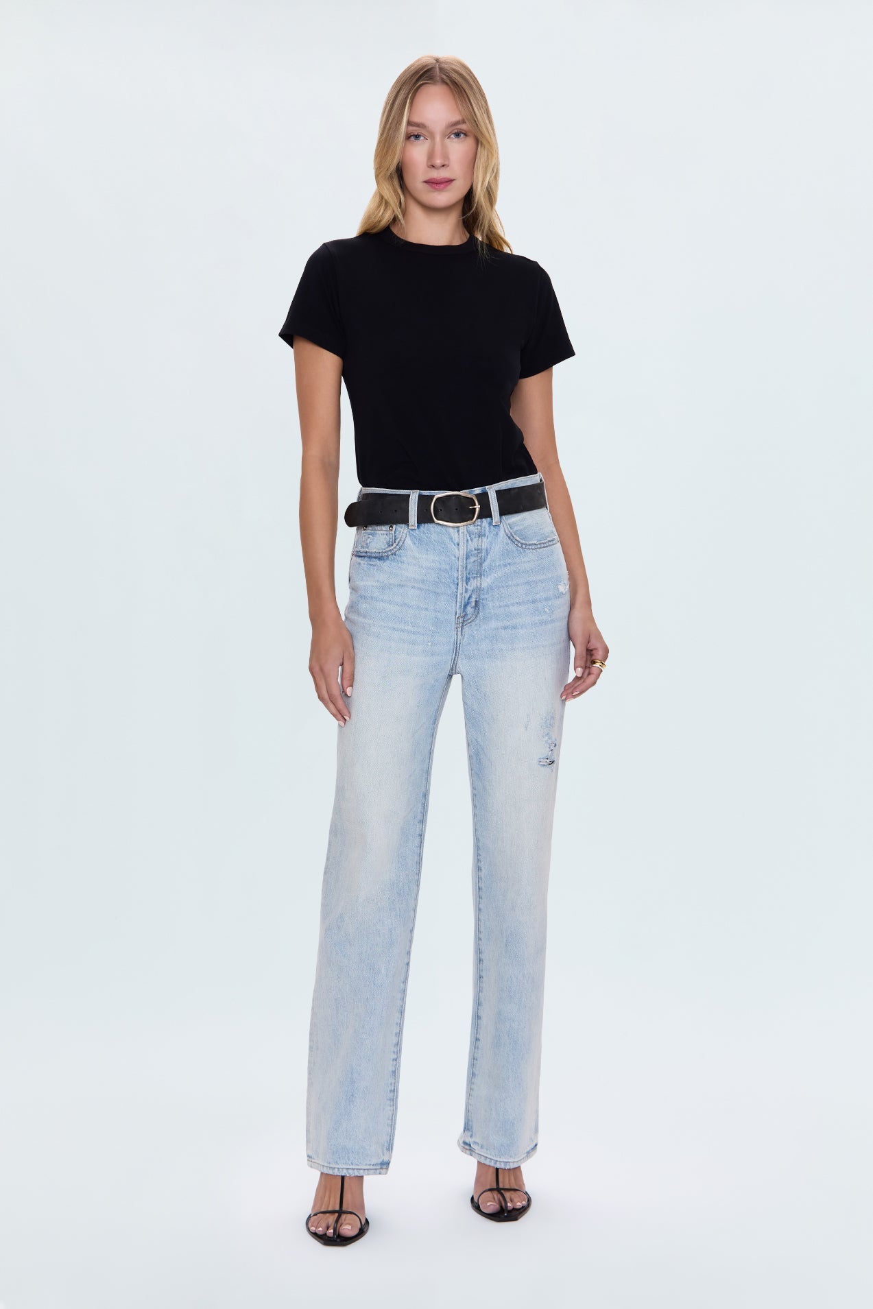 Allostudios – Alba Baby Tee - Sort