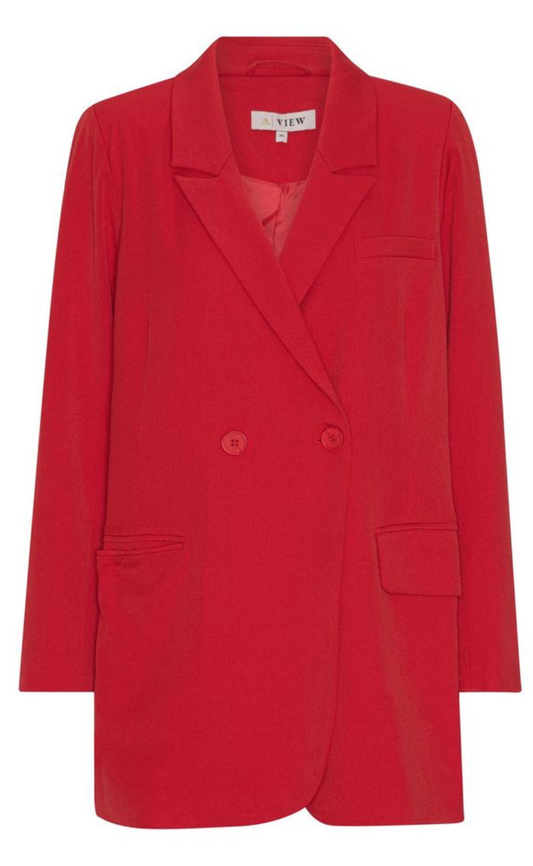 A-View Blazer - Annali - Red - allostudios