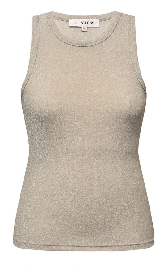 A-View Top - Eva Tank - Champagne - allostudios