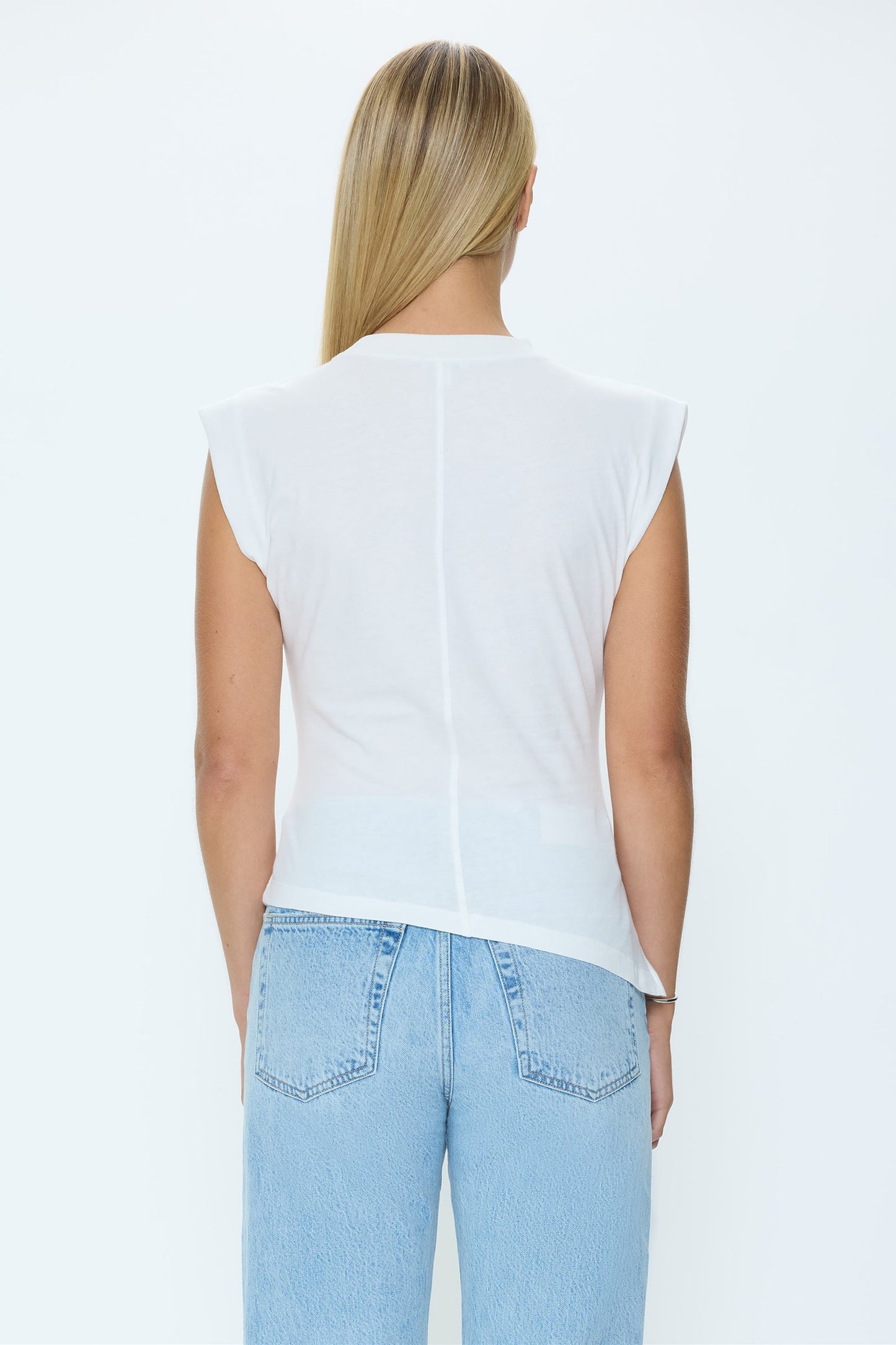 Allostudios Nya Draperet T-shirt - Hvid