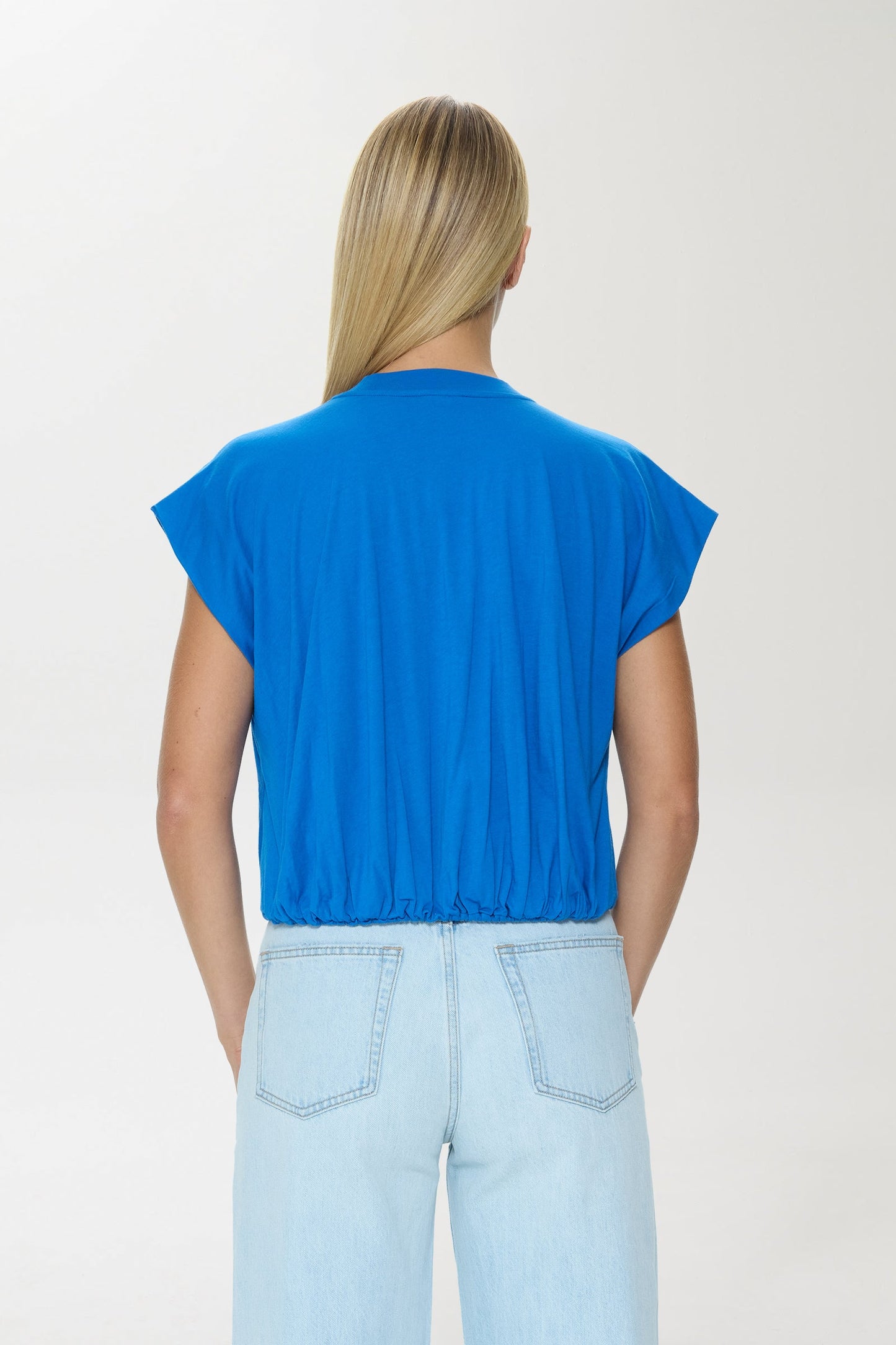 Allostudios Millie Bubble Tee - Skumringsblå