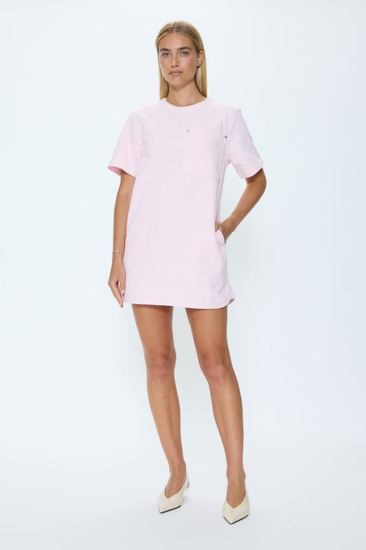 Allostudios – Remi Denim Dress - Blush