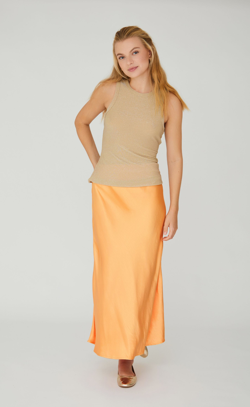 A-View Top - Eva Tank - Light Yellow - allostudios