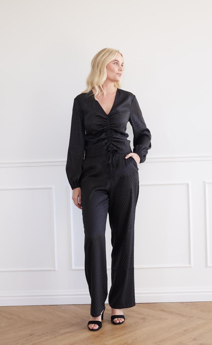 A-View Bukser - Enitta - Black - allostudios
