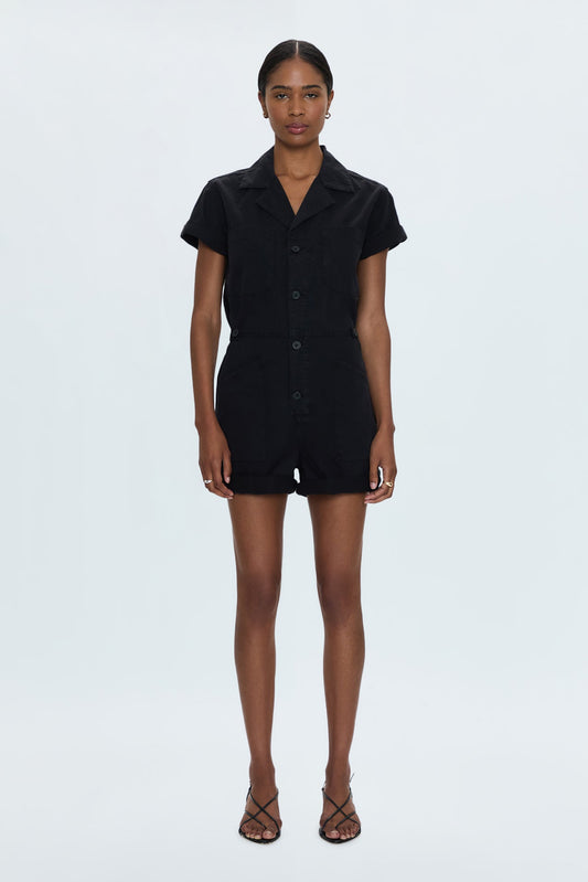Allostudios – Parker Romper - Sort Denim