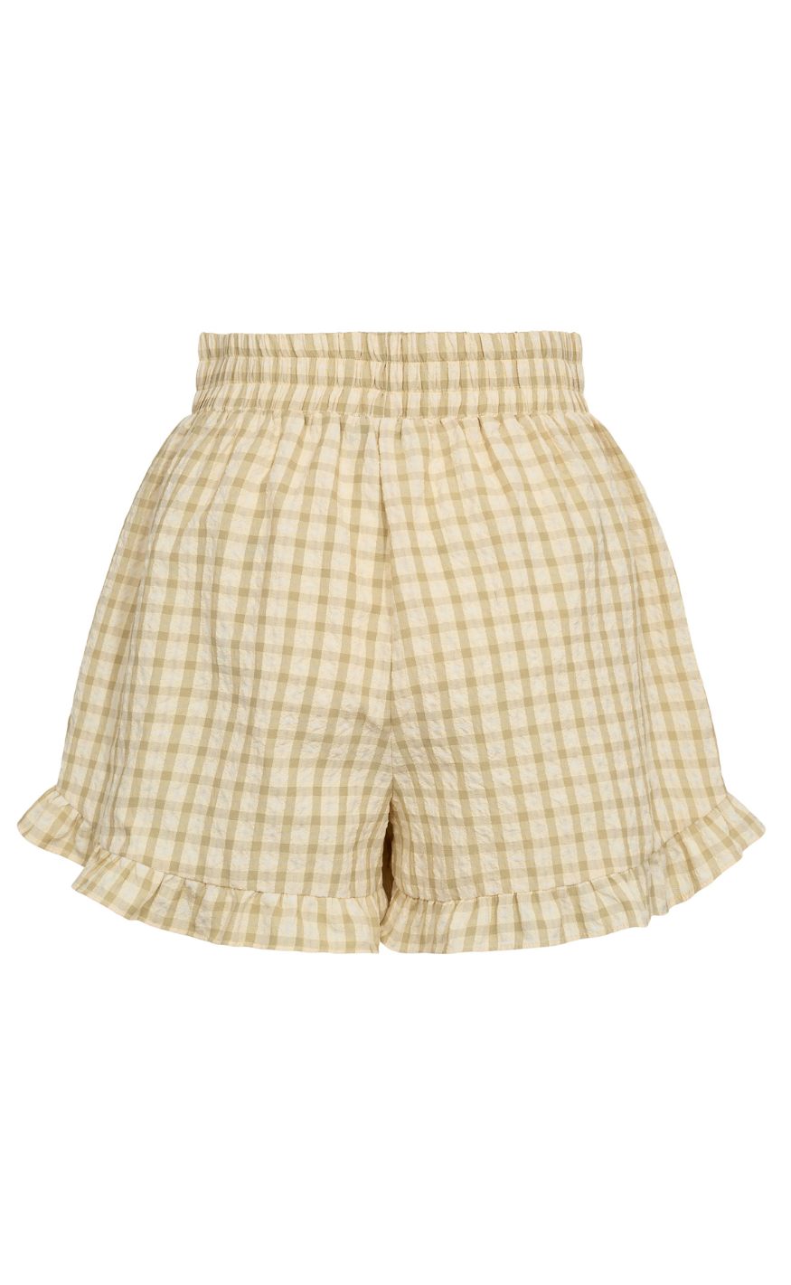 A-View Shorts - Aulina - Pale Yellow - allostudios