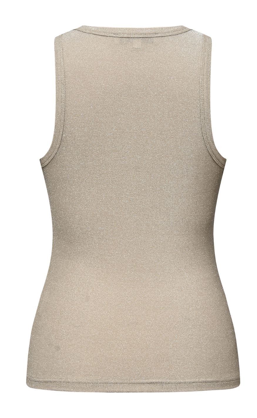 A-View Top - Eva Tank - Champagne - allostudios