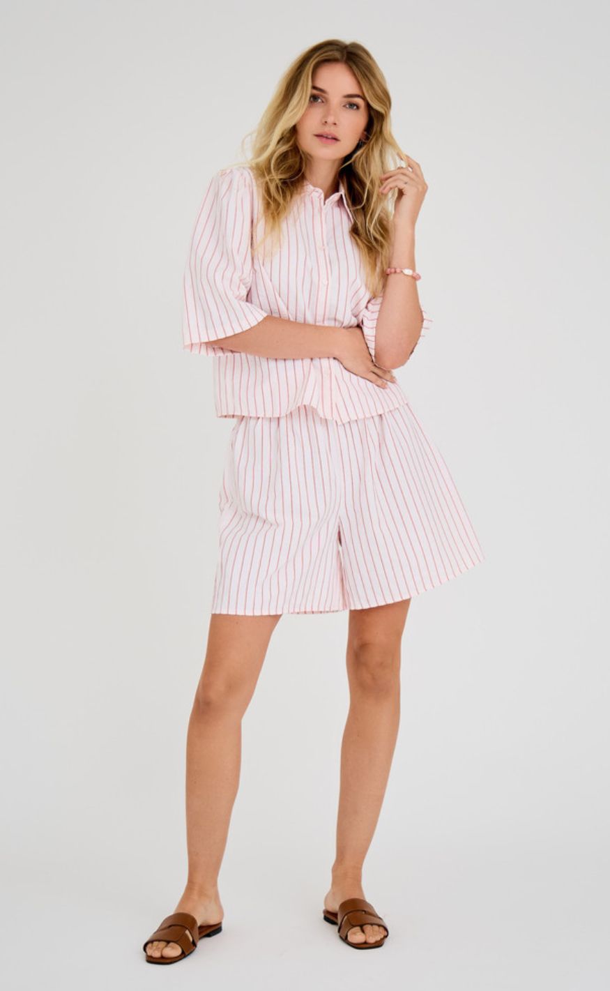 A-View shorts - Kirstine - Rose/Red - allostudios