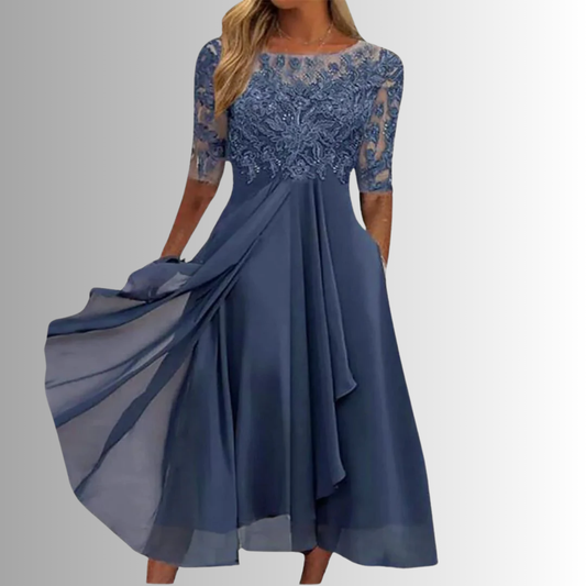 Allostudios - Elegant Blondekjole