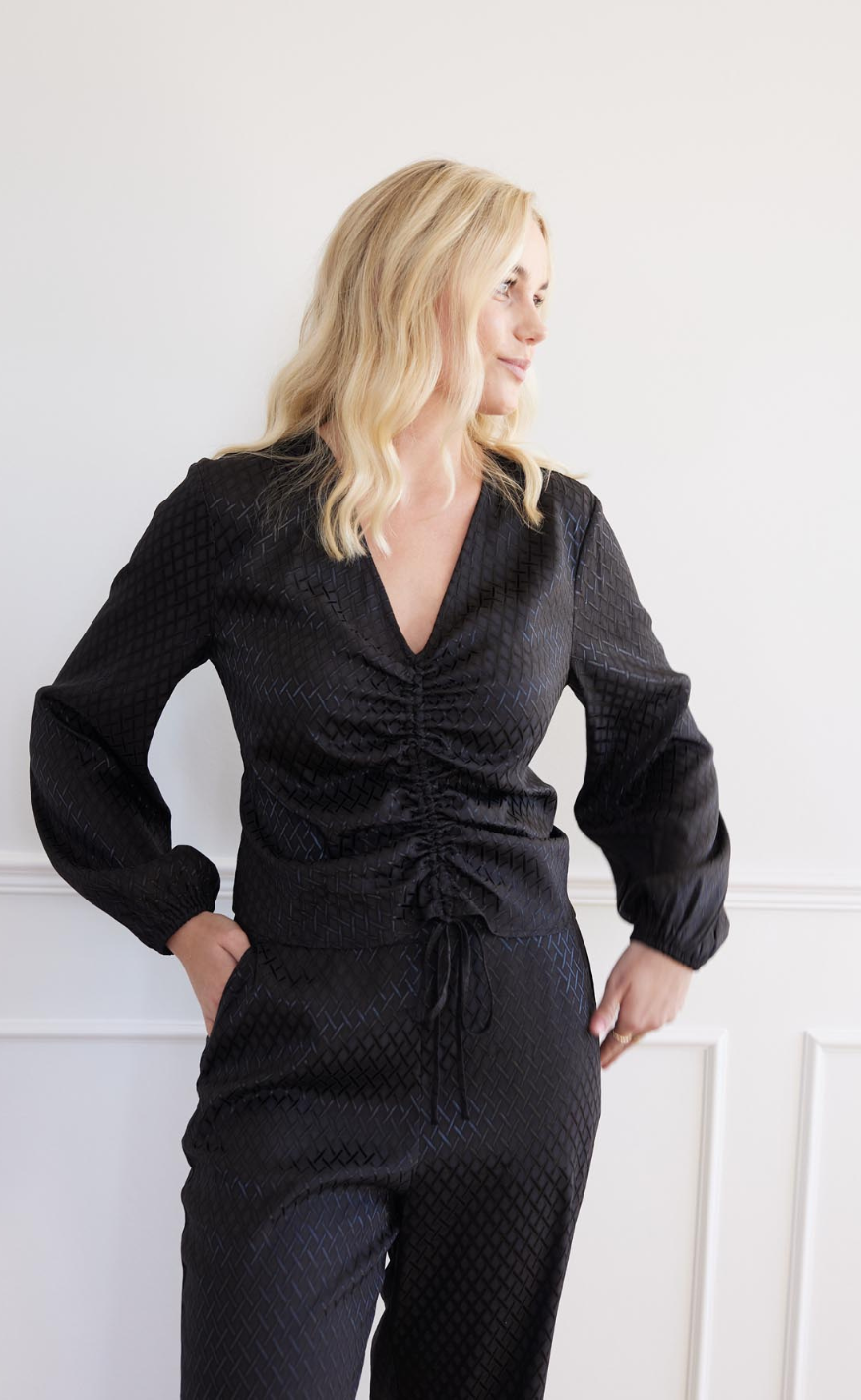 A-View Bukser - Enitta - Black - allostudios