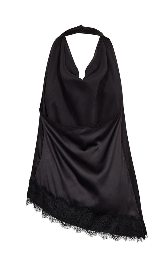 A-View Top - Katti Asymetric - Black - allostudios