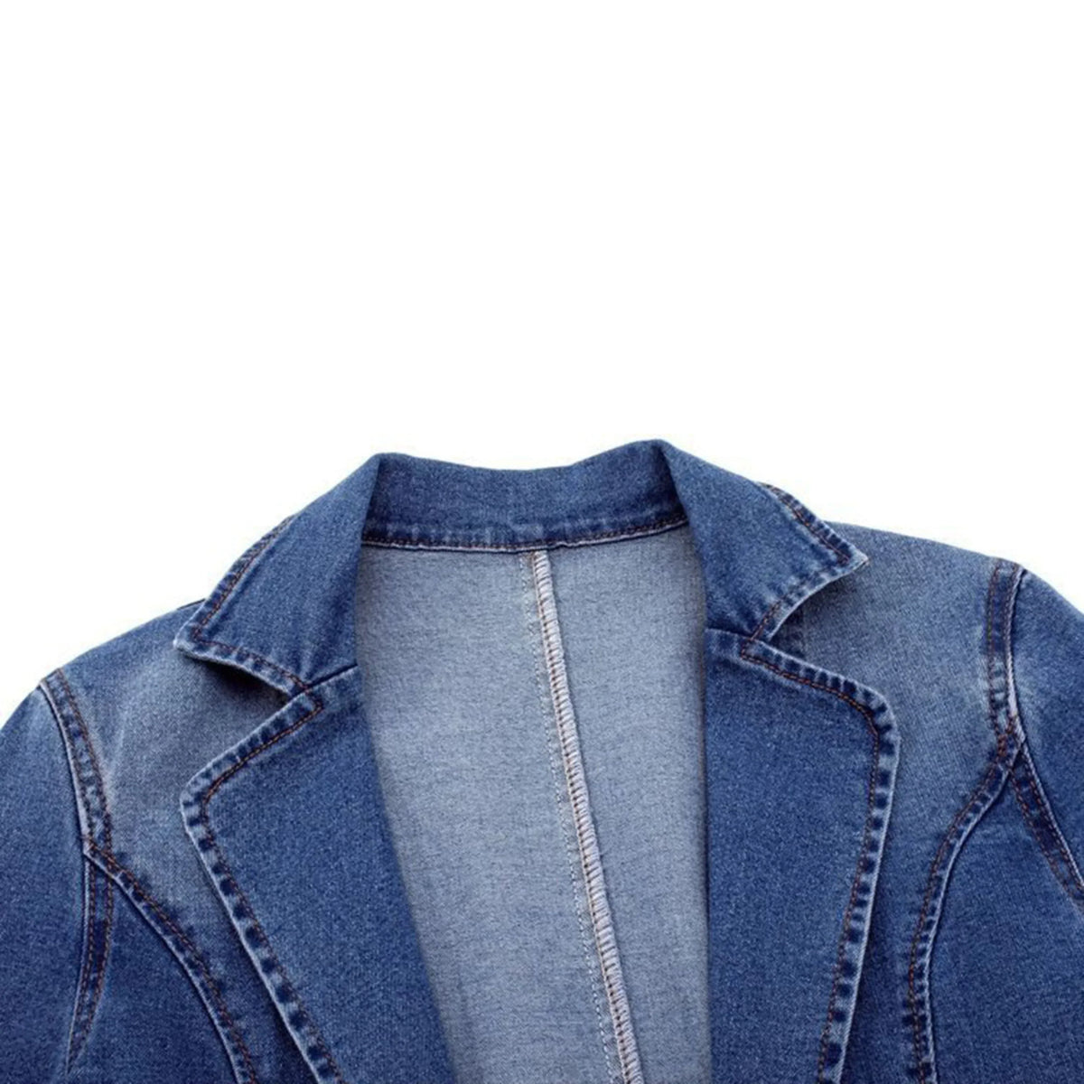 Magdalena Blazer Dame – Moderne Elegant & Alsidig Denim Blazer til Alle Anledninger - Allostudios