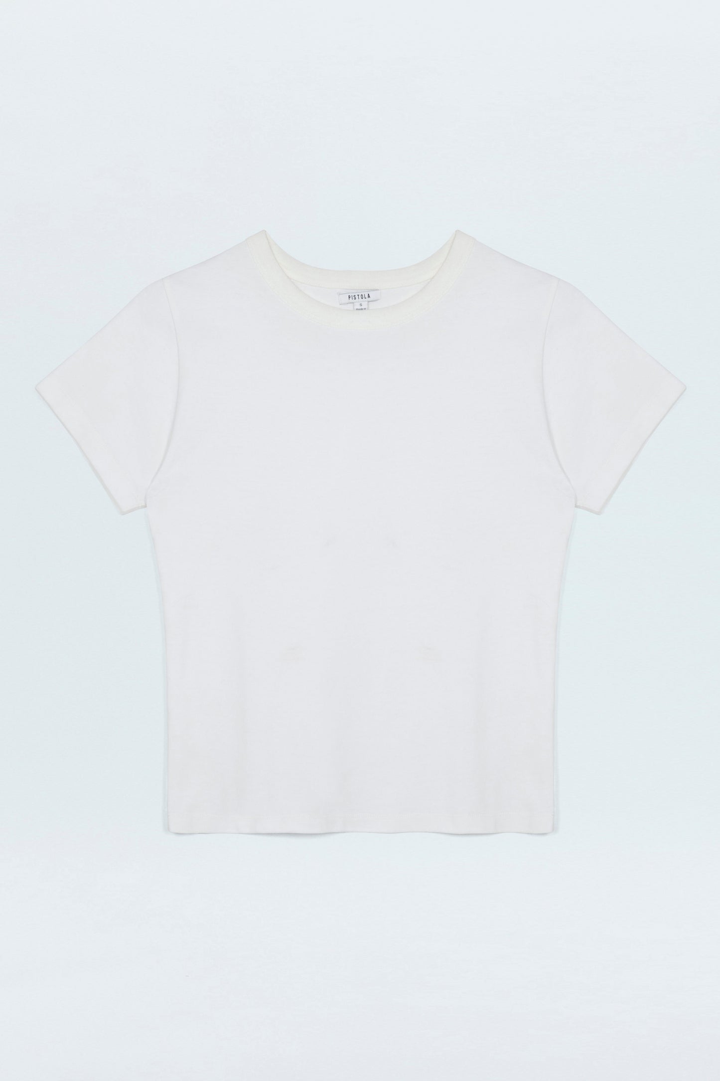 Allostudios – Alba Baby Tee - Hvid