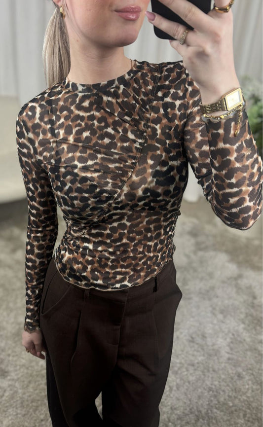ONLY Bluse - Canja Mesh - Leo Chipmu - allostudios