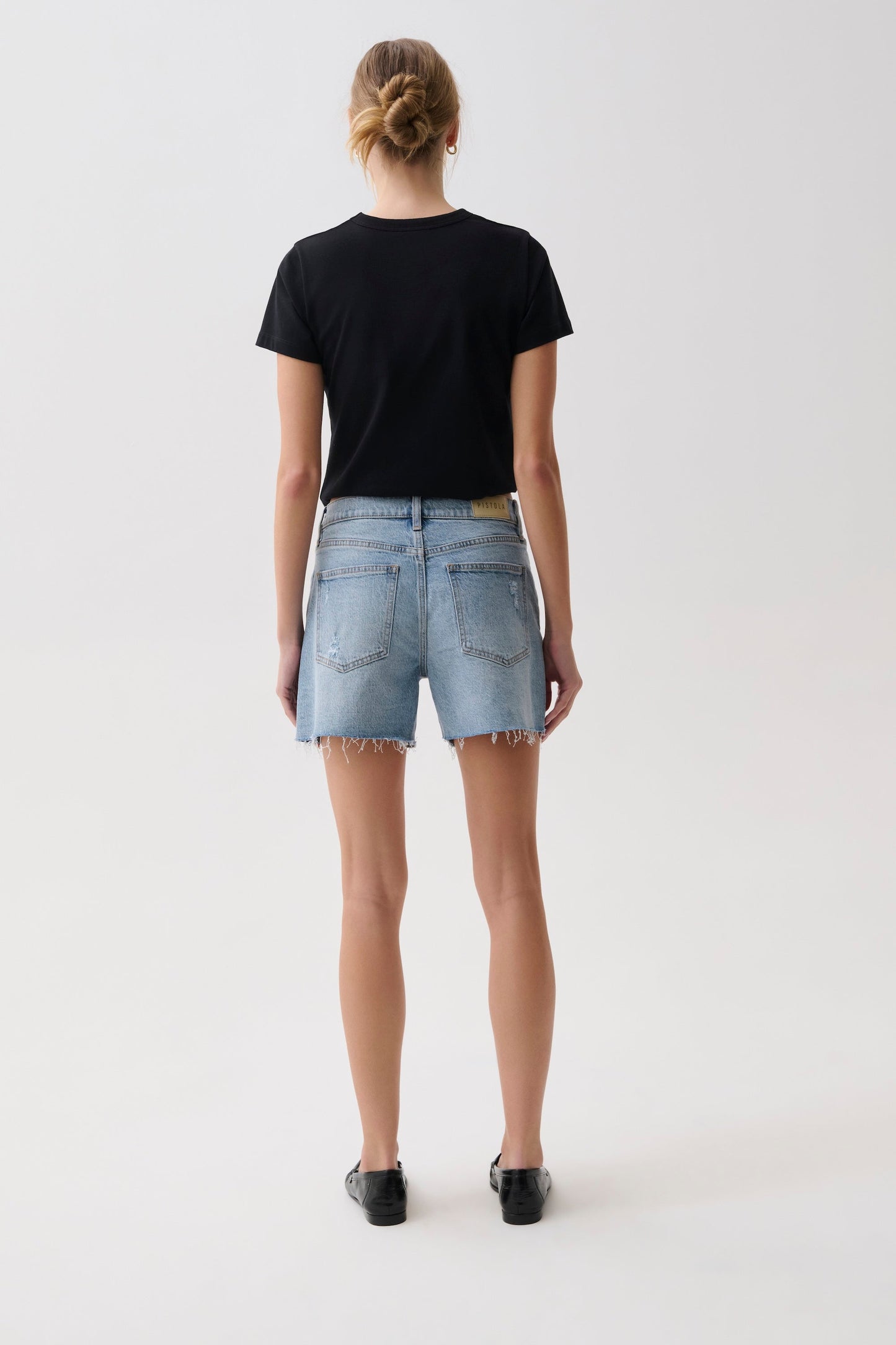 Allostudios – Kennedy Mellemhøj Shorts – Lysblå