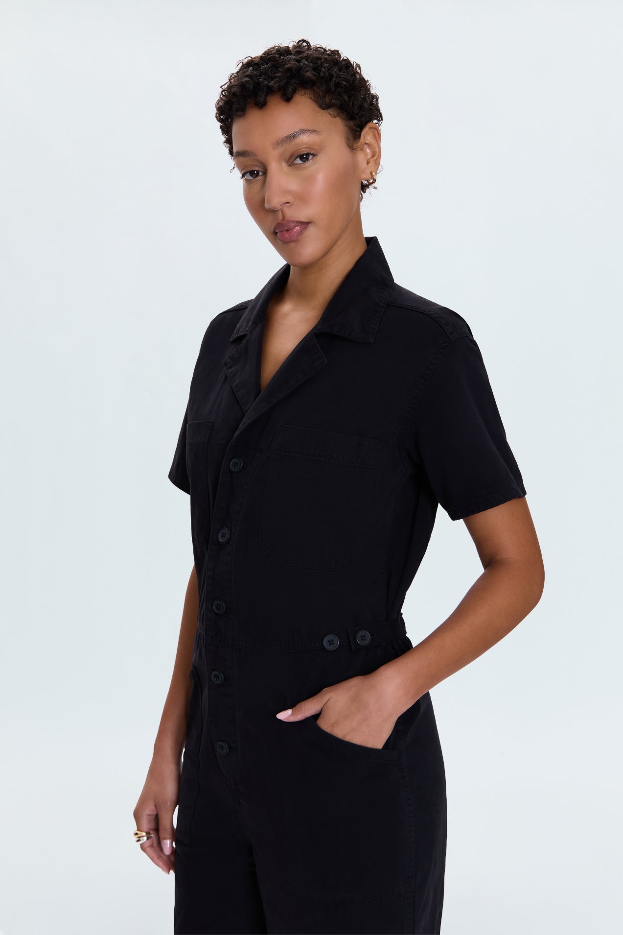 Allostudios – Grover Jumpsuit - Sort Fadet