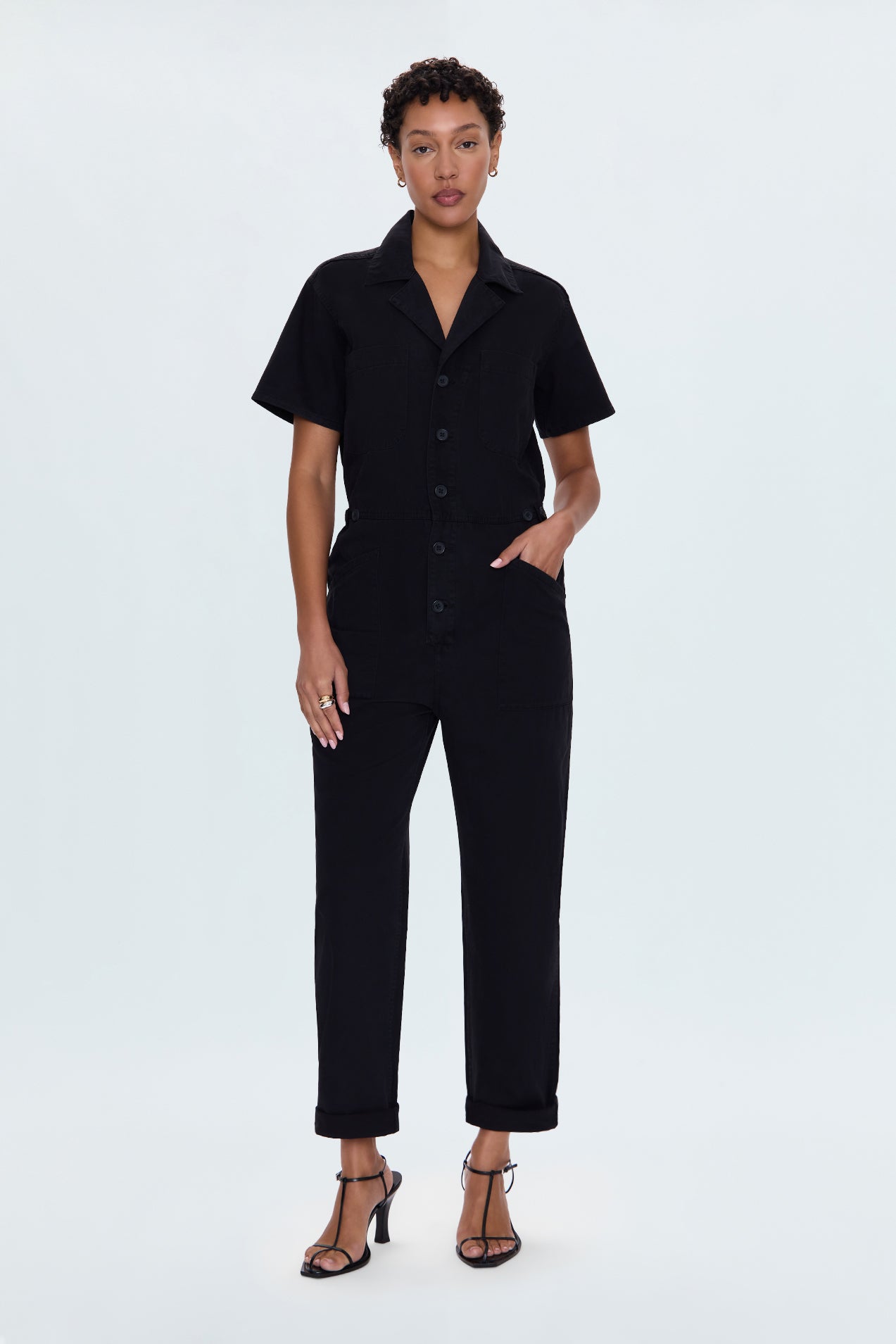 Allostudios – Grover Jumpsuit - Sort Fadet