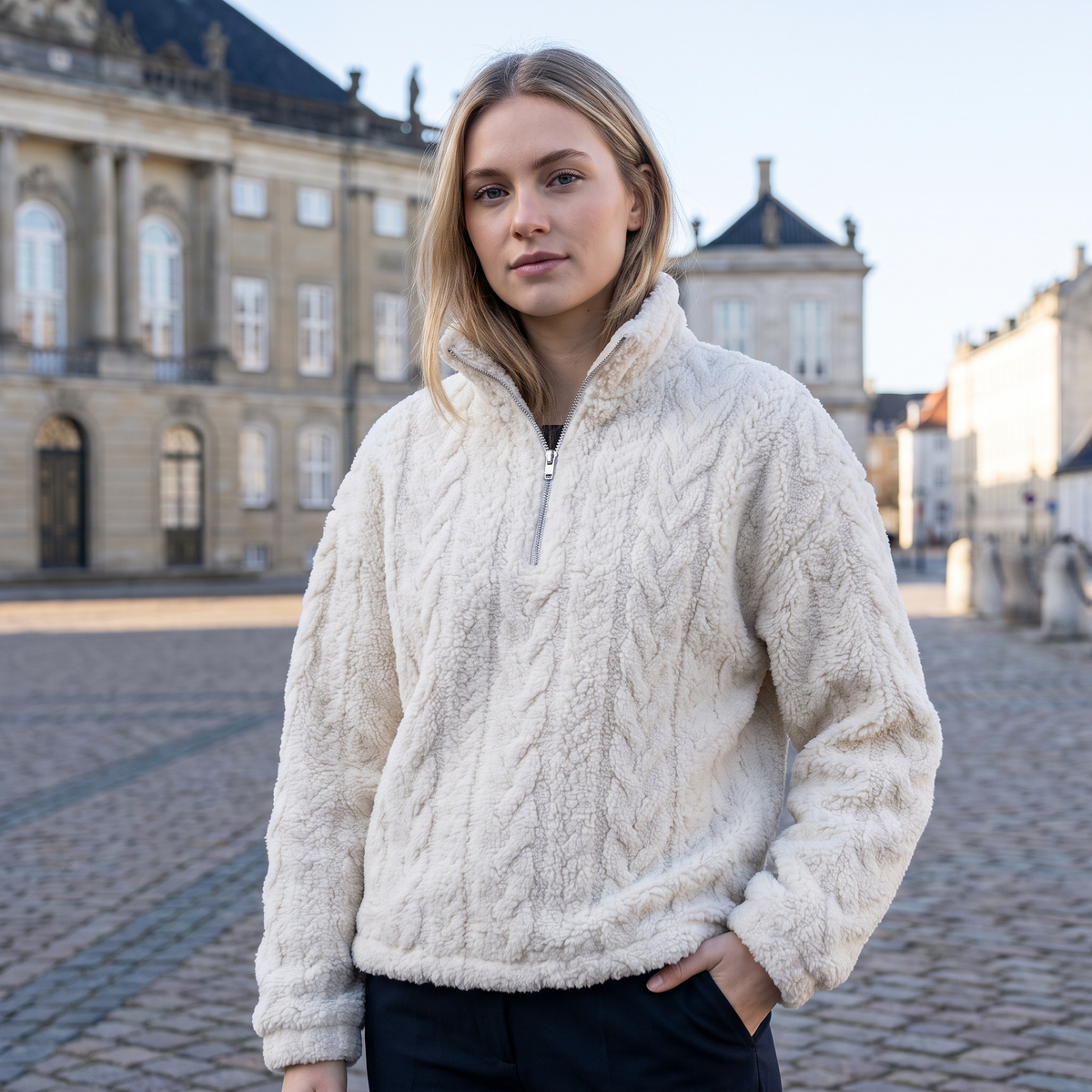 Cableknit Sweater Hyggelig Hverdagskomfort