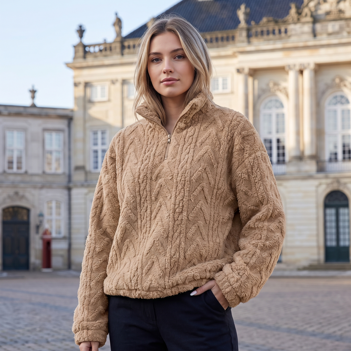 Cableknit Sweater Hyggelig Hverdagskomfort