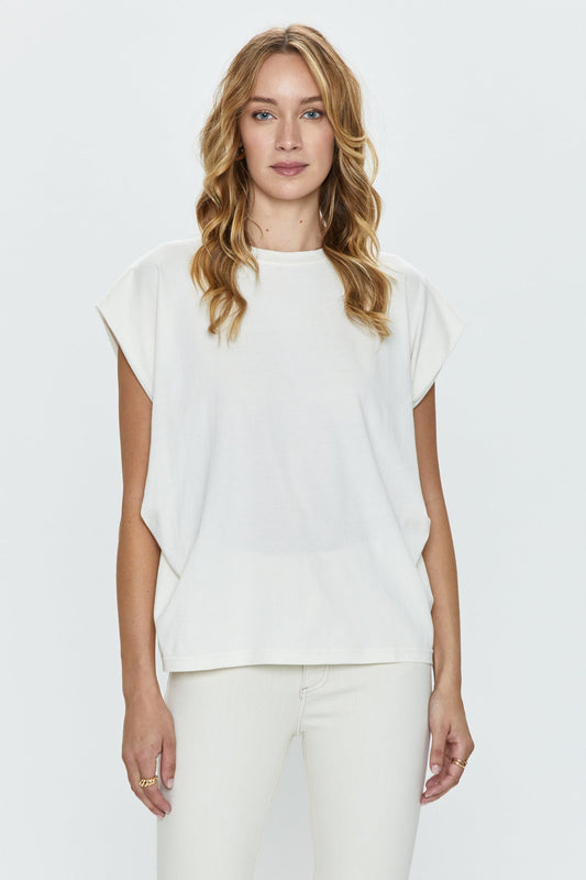 Allostudios – Trina Tee - Hvid Sand