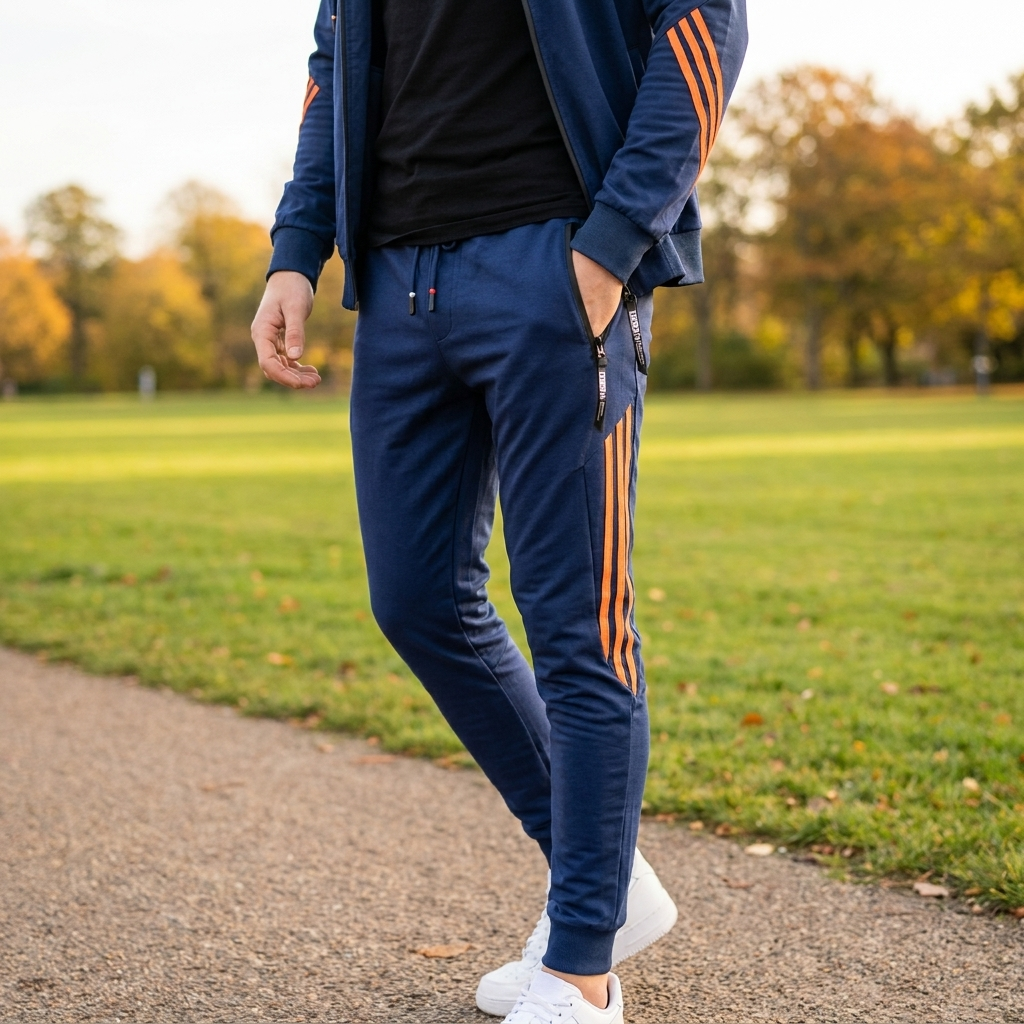 Sportssæt Til Mænd Med Hættetrøje Og Joggingbukser -  Allostudios