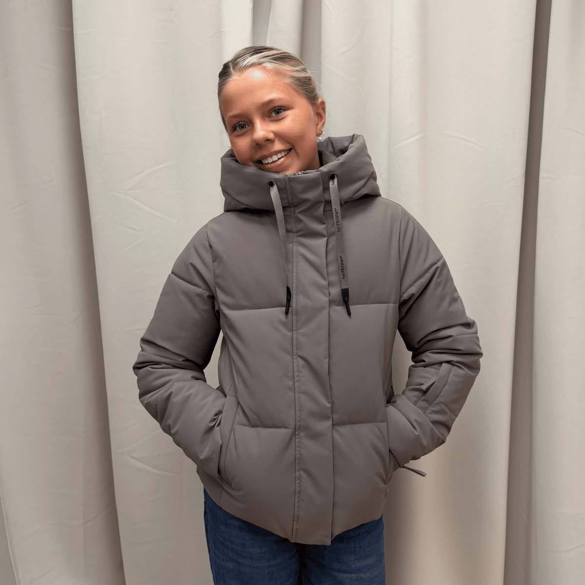 Iris Puffer Vinterjakke - Golden Hazel