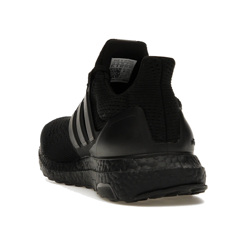 Ultra Boost 1.0 DNA Triple Black – Åndbar Strik Sneaker & Løbesko