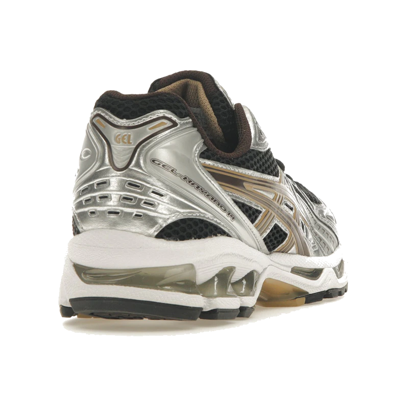 Gel-Kayano 14 Black Coffee Silver – Retro Running Sneaker