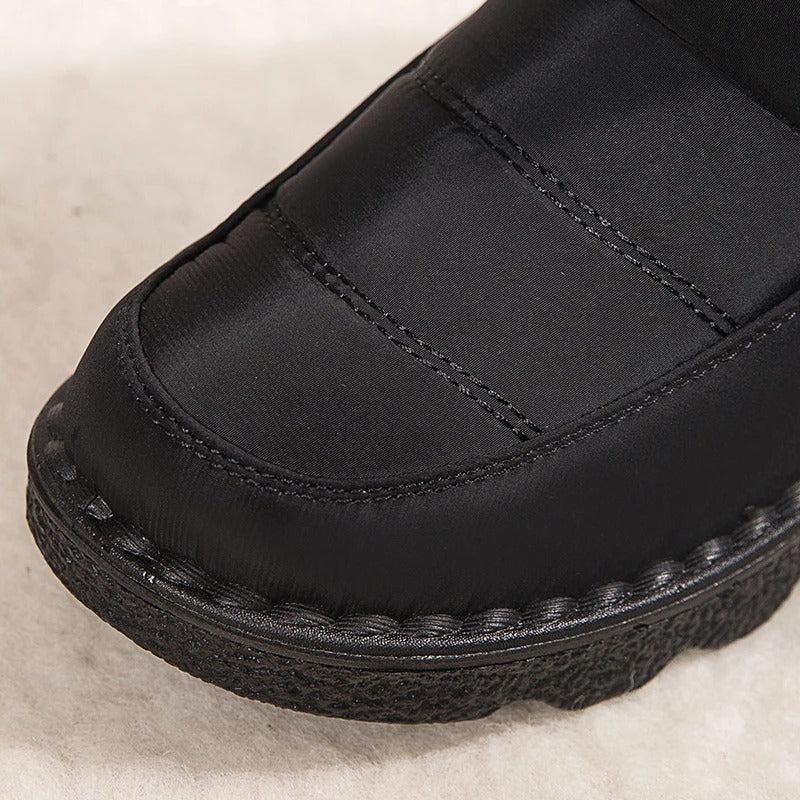 Sunnvelja | Quiltede Velcro Vinterstøvler
