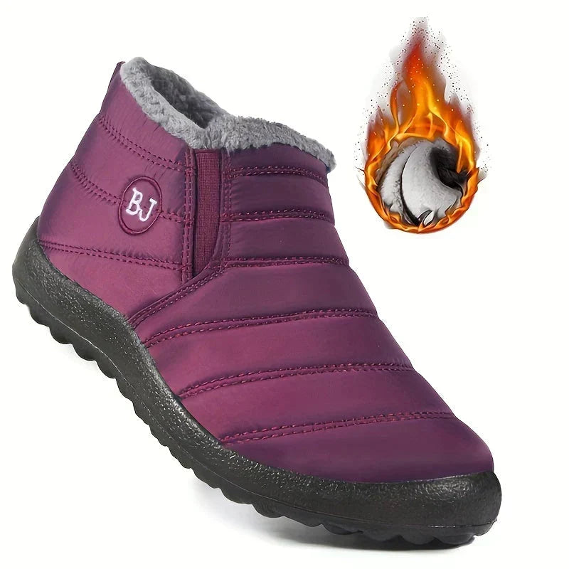 Sølvelja | Elastiske Slip-on Vinterstøvler