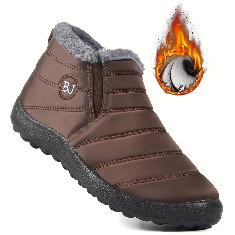 Sølvelja | Elastiske Slip-on Vinterstøvler