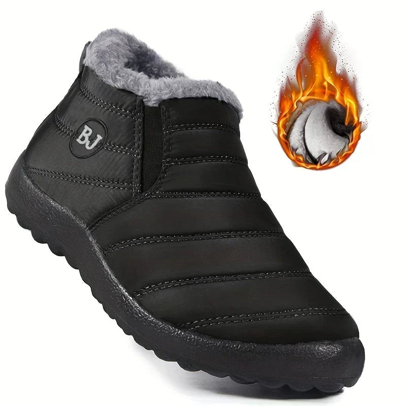 Sølvelja | Elastiske Slip-on Vinterstøvler